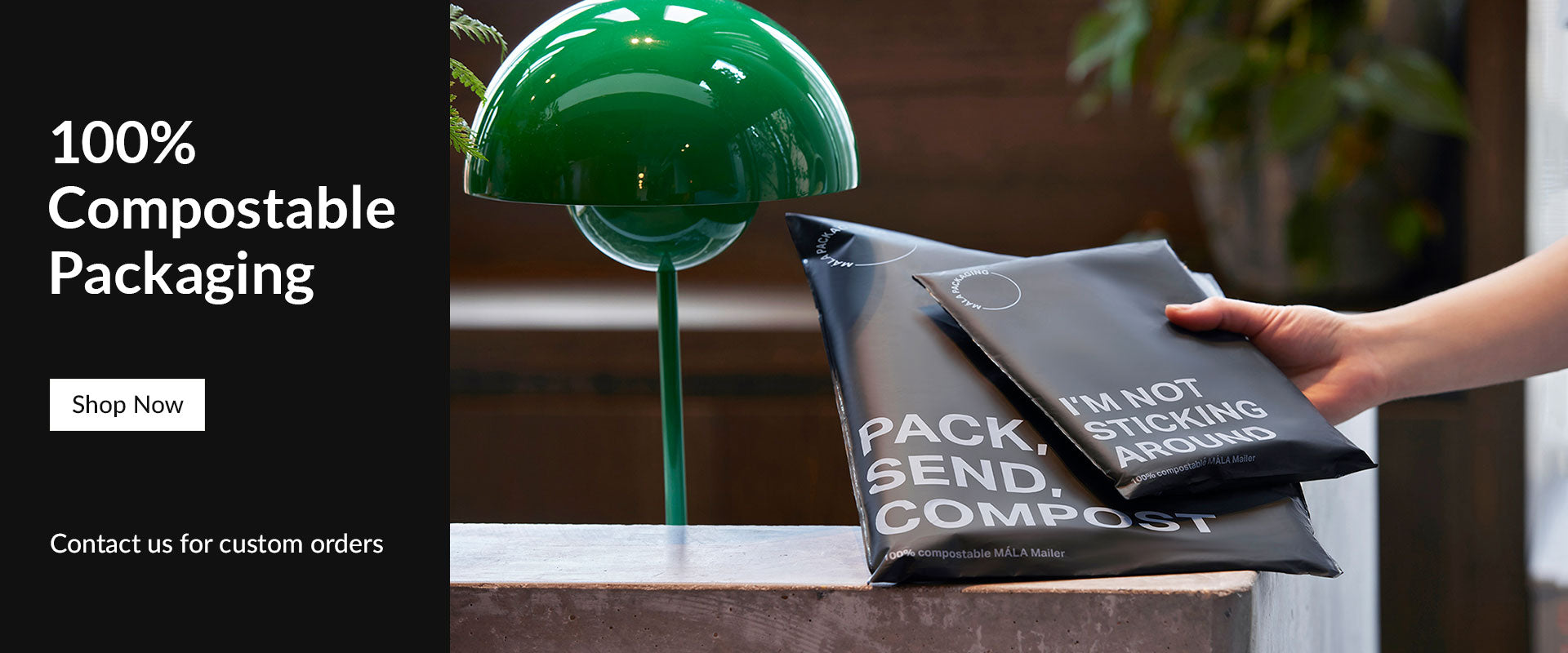Mála Mailers - 100% Compostable Packaging